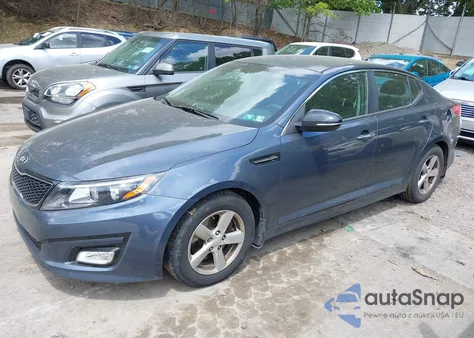 2015 Kia Optima Lx из США, поврежденный, VIN KNAGM4A72F5580043